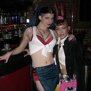 Schoolgirl Night fundraiser at the Cat Club